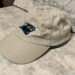 Carolina Panthers Beige Cap with Panther Logo